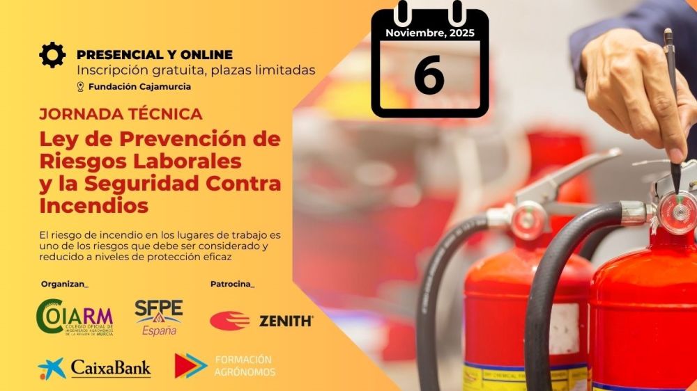  Jornada Técnica: LEY DE PREVENCIÓN DE RIESGOS LABORALES Y LA SEGURIDAD CONTRA INCENDIOS (Fecha: 06.11.2025)